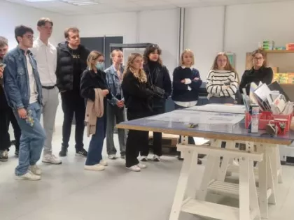 Visite-imprimerie-étudiants-bts-communication